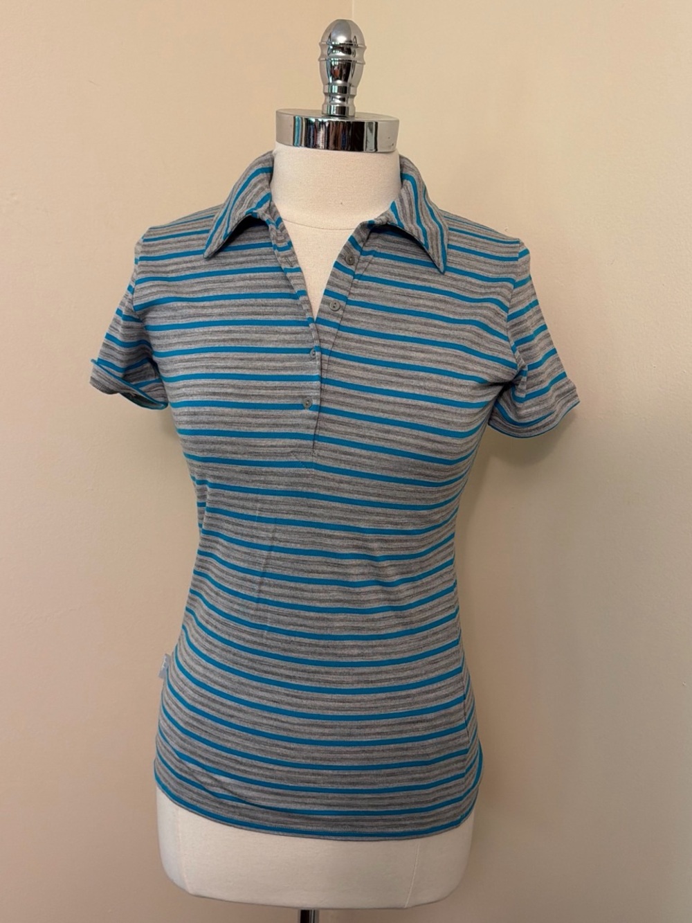 Icebreaker Merino Striped Polo S